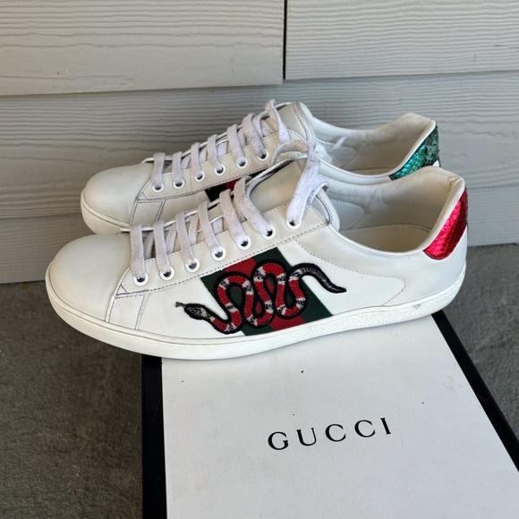 GUCCI Sneakers with Snake Design for men - Picture 8 of 10